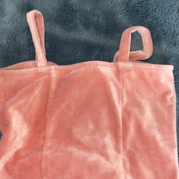 pink velvet forever 21 top - Picture 3 of 3